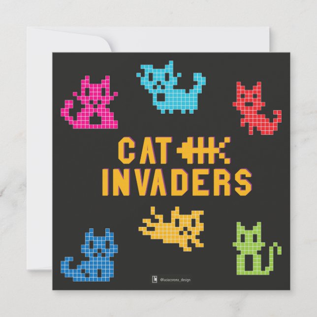 Invaders de chats (Devant)