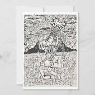 Invasion Alien, ou, L'ensemencement, carte plate