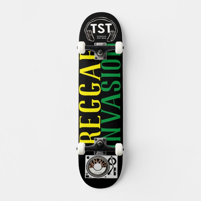 INVASION REGGAE Skateboard (Recto)