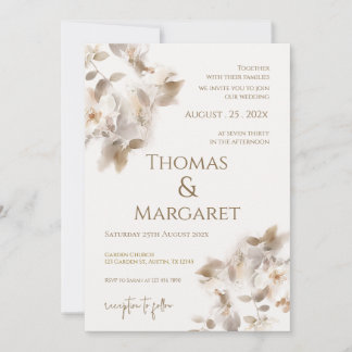 Invitación Boho Wedding Invitation