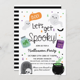 Invitación Cute Halloween Party Invitation