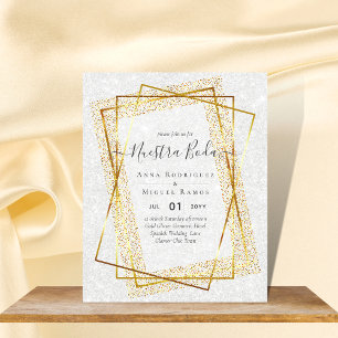 Invitaciones de Boda, Mariage espagnol GOLD Budget