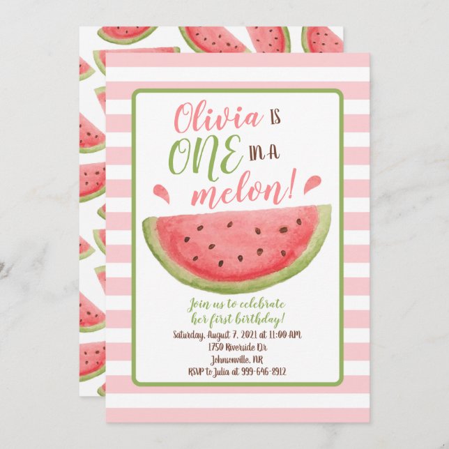 Invitation (Devant / Derrière)