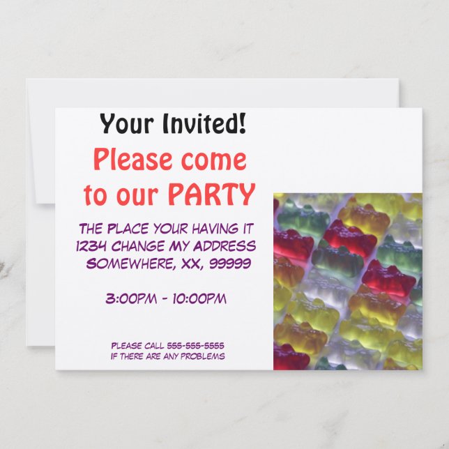 Invitation (Devant)