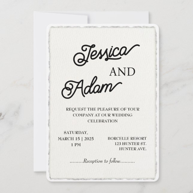 Invitation (Devant)