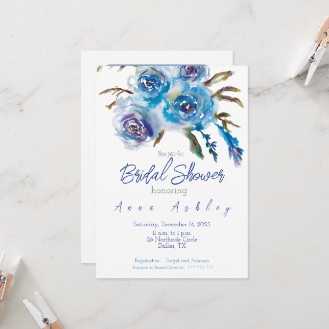 Invitation (Devant/Arrière en situation)