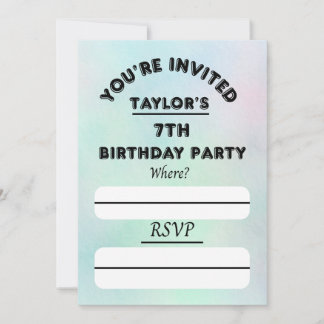 invitation