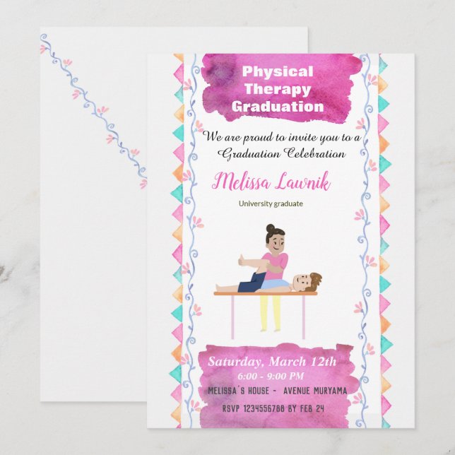 Invitation (Devant / Derrière)