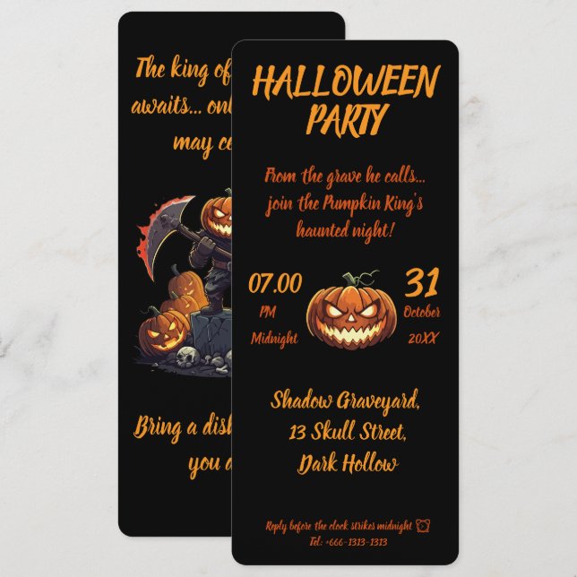 Invitation (Devant / Derrière)