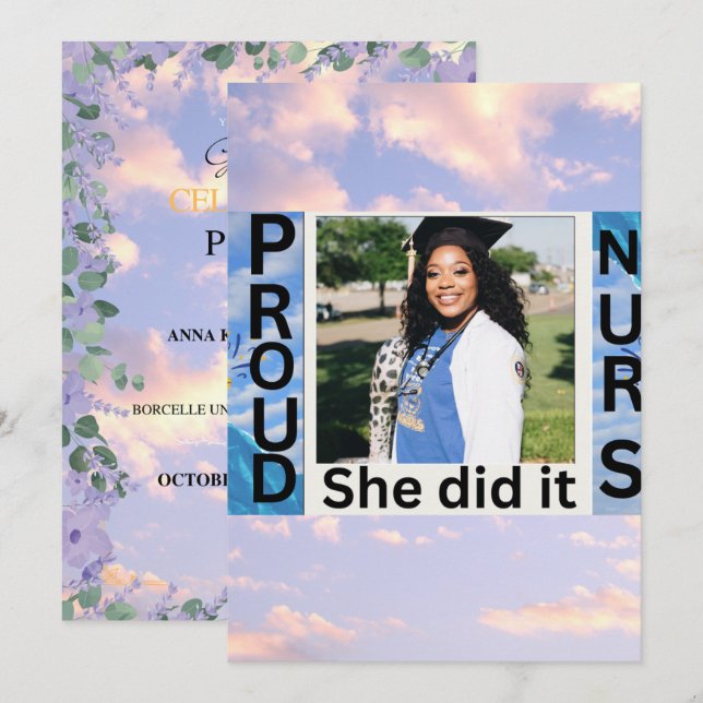 Invitation (Devant / Derrière)