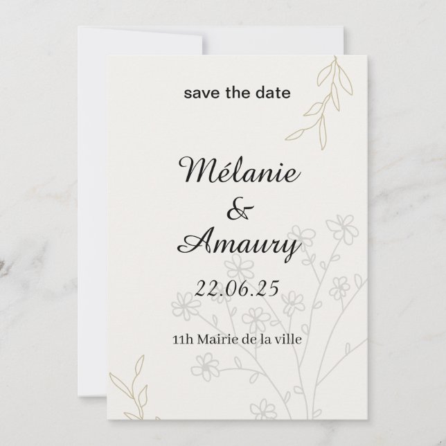 invitation (Devant)