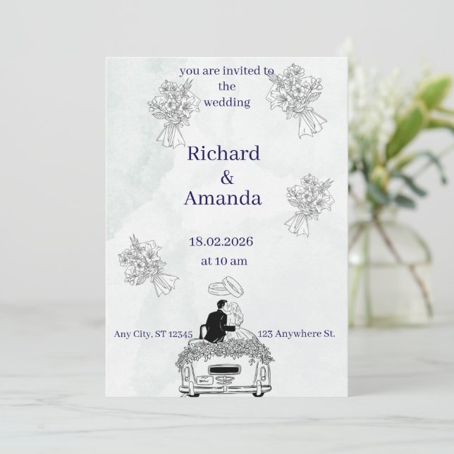 invitation (Debout devant)