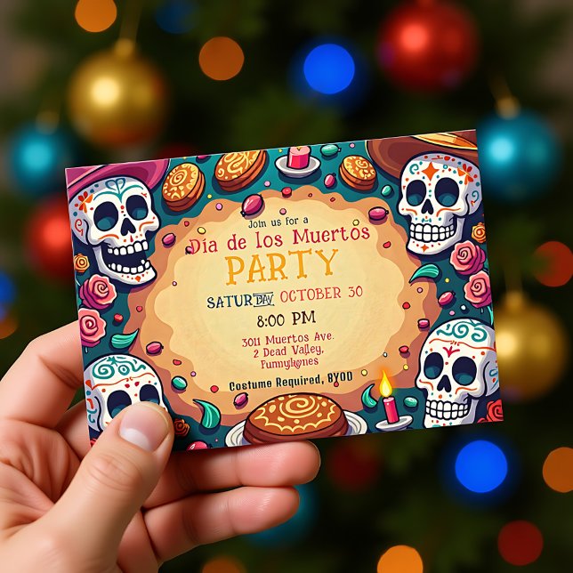 INVITATION 💀 (💀 Fiesta en el Cráneo Invitation)