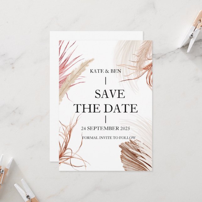 Invitation (Devant/Arrière en situation)