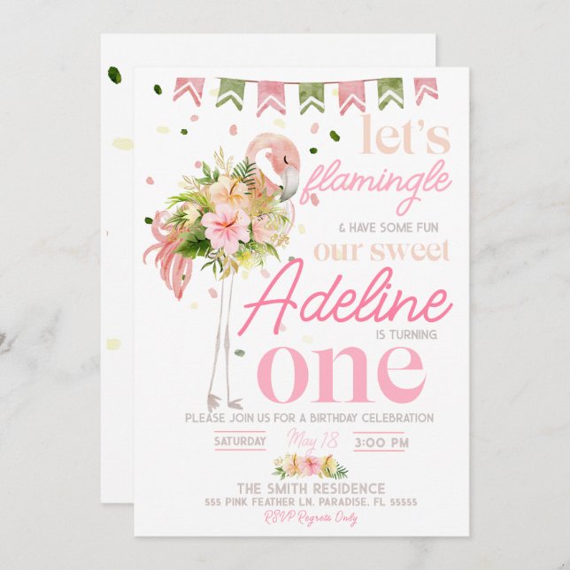 Invitation (Devant / Derrière)