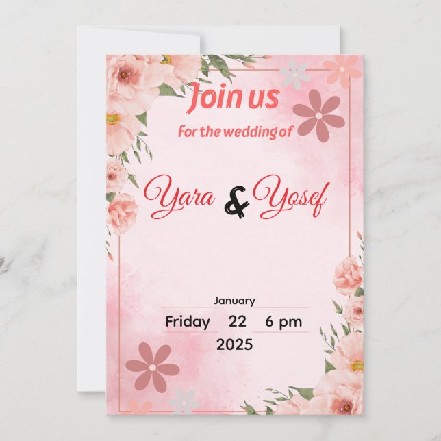 Invitation (Devant)