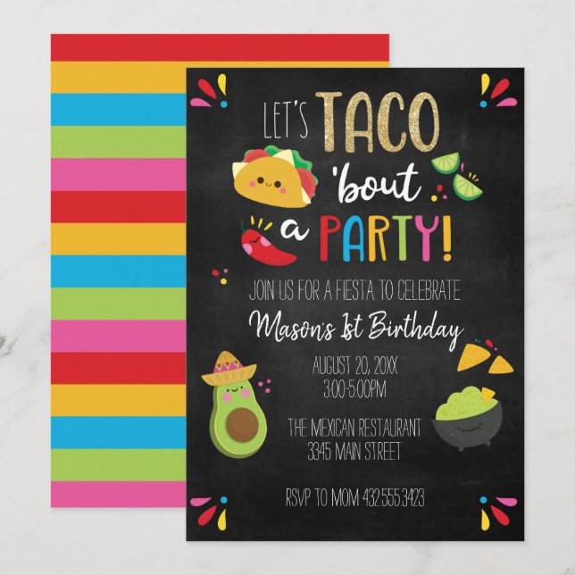 Invitation (Devant / Derrière)