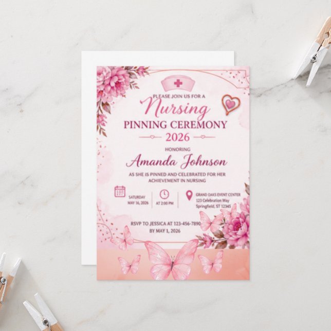 Invitation (Devant/Arrière en situation)