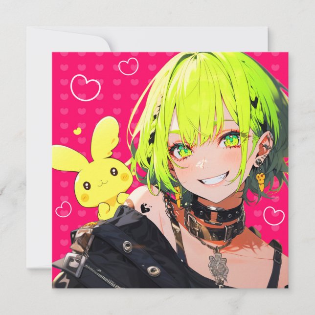 INVITATION フリーカード｜VACHABORG グッズ「♪ らぶゆーじゃーにー」 (Devant)