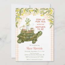 012 Jardin de thé orange cuivrée Bébé Tortue Showe