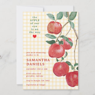 Invitation 016 Marigold Pommettes de nos yeux Baby Shower Gin