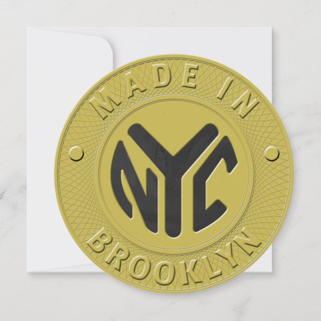 Invitation 01of12 Brooklyn New York (Devant)