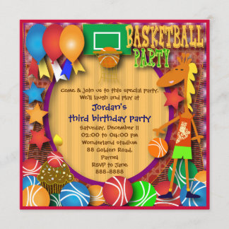 Invitation 031 d'anniversaire de enfant :