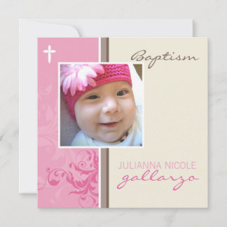 Invitation 039 Celia :: Baptism Invite - posh 2SQ V3