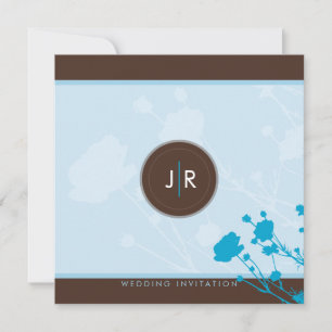 Invitation 098 Sara : : Le MARIAGE INVITE les fleurs 6SQ de