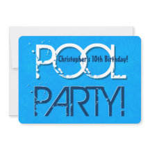 10ème Fête d'anniversaire Piscine Ten Save the Dat