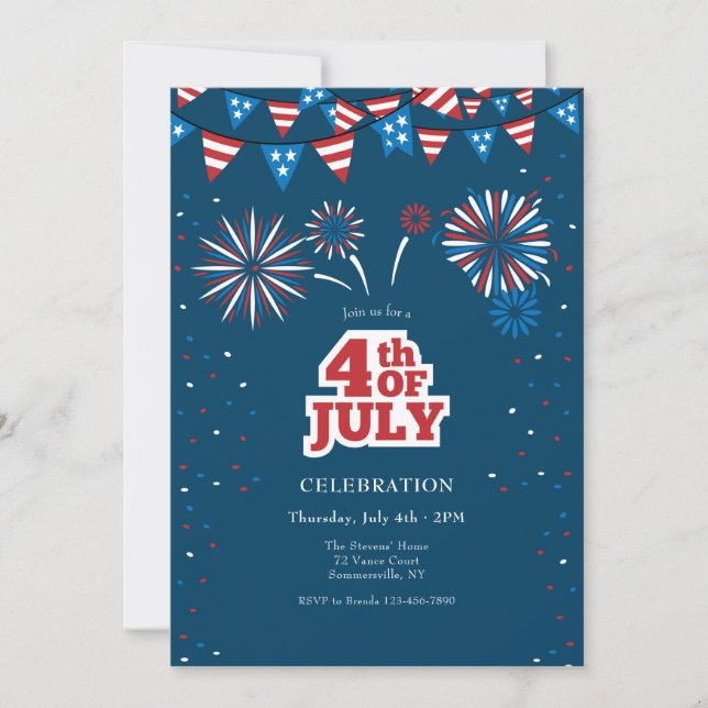 Invitation 14 juillet (Devant)