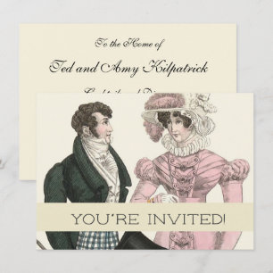 Invitation 1823 Antique Homme Mariage Femme Mode