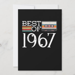 Invitation 1967 Vintage 53 e Anniversaire Cadeau Cadeau