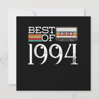 Invitation 1994 Vintage 15 e anniversaire Cadeau