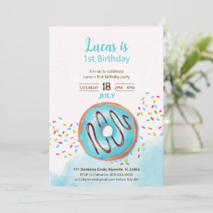 Invitation 1er anniversaire