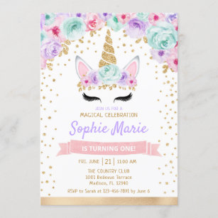 Invitations Faire Part Cartes Fille 6 Ans Zazzle Fr