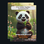 Invitation 1er Anniversaire Panda Nom personnalisé Age Kids<br><div class="desc">Faites-vous plaisir avec notre Premium Panda Birthday Invitation personnalisée ! Ce design ne manquera pas d'exciter vos jeunes invités et de préparer le terrain pour une fête d'anniversaire mémorable. PERSONNALISEZ facilement cette invitation en ajoutant le nom, l'âge, le message de votre enfant ou tout autre chose que vous aimez.</div>