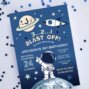 Invitation 1er Anniversaire Premier Tour Autour du Soleil Ann