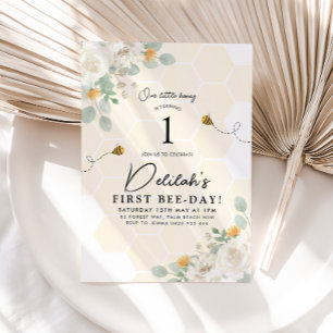 Invitation 1ère Fête des abeilles Bumble Filles des abeilles 