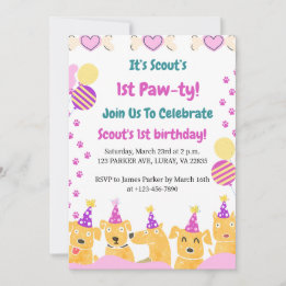 Invitation 1ère PAW-TY ! Premier anniversaire