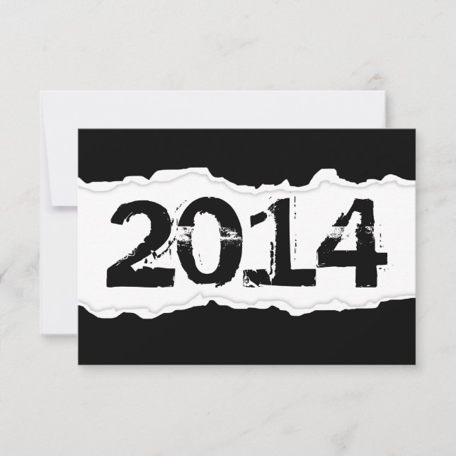 Invitation 2014 (déchirure de page) (Devant)