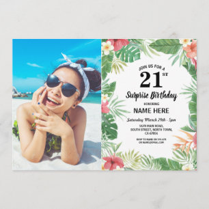 Invitation 21e 18e 30e anniversaire de la fête du 40e anniver