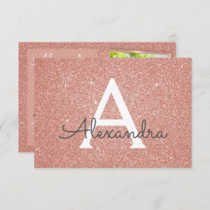 Invitation 21e Sparkle Rose Gold Blush Pink Photo