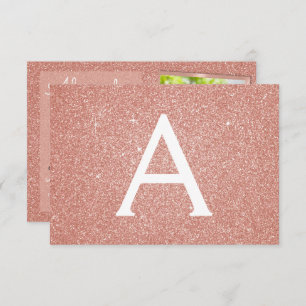 Invitation 21e Sparkle Rose Gold Blush Pink Photo