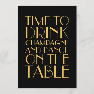 Invitation 21ème or d'invitation d'anniversaire des années