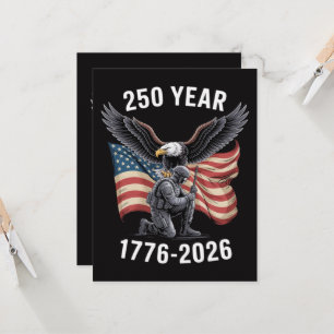 Invitation 250 Ans 250e Anniversaire États-Unis 4 juillet 