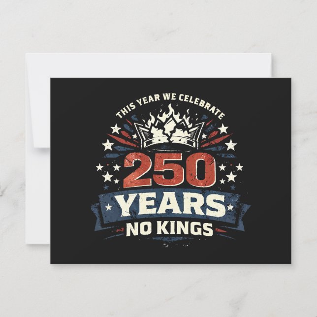Invitation 250 Ans Pas De Rois Patriotique (Devant)