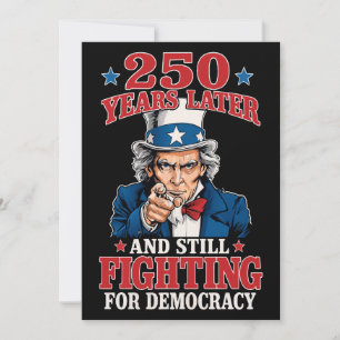 Invitation 250 ans plus tard et toujours en lutte pour la dém