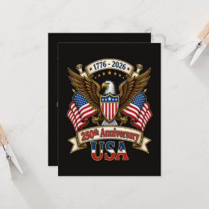 Invitation 250e anniversaire des États-Unis