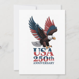 Invitation 250e anniversaire des États-Unis